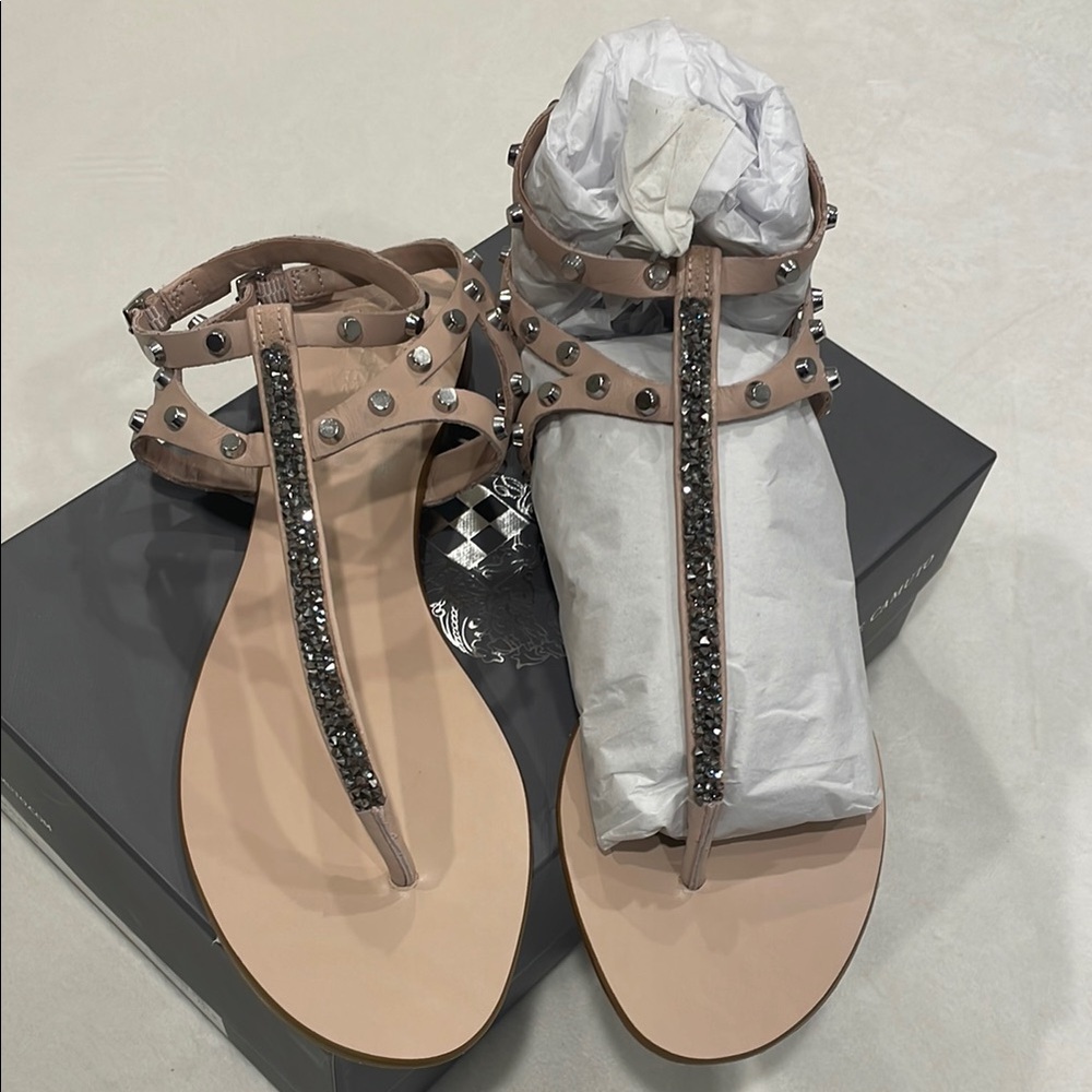 Vince Camuto Studded Leather Sandals
